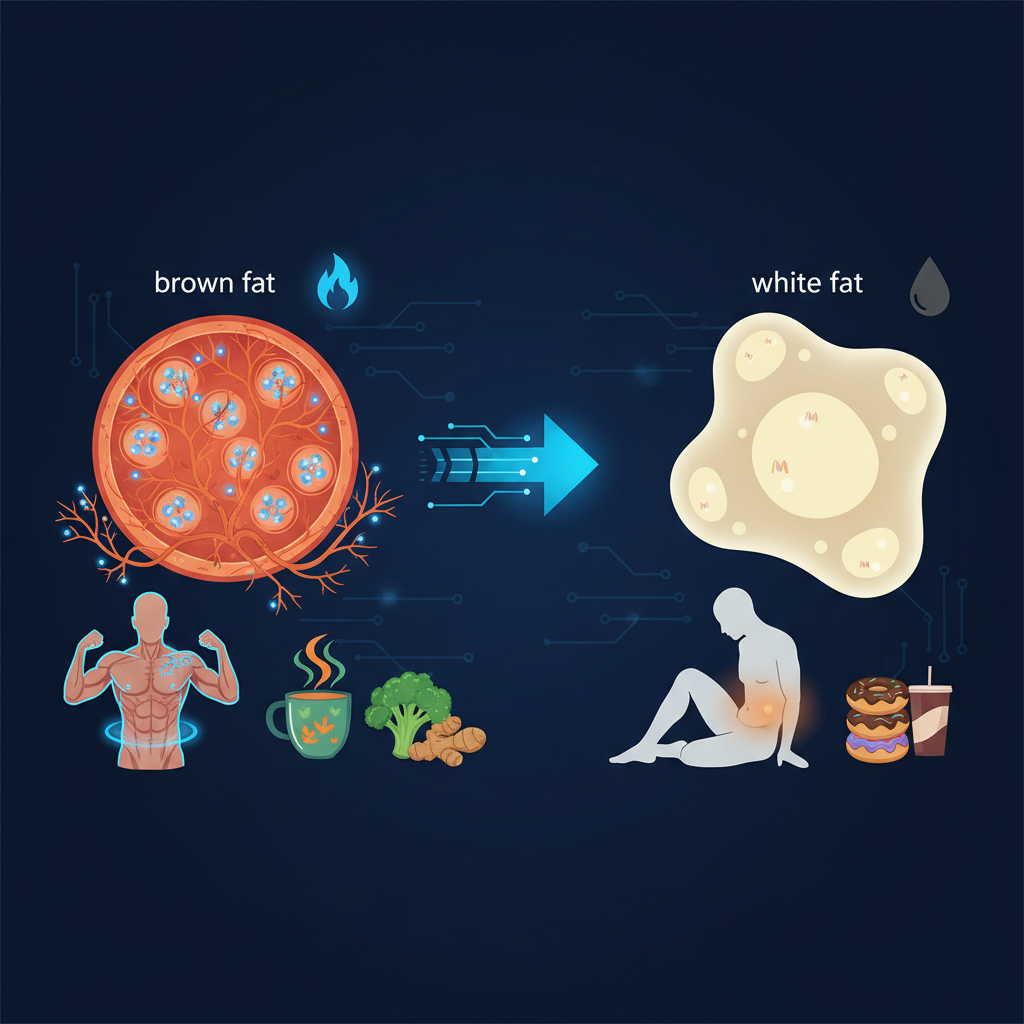 Brown Fat vs. White Fat: Boost Metabolism & Burn More Calories