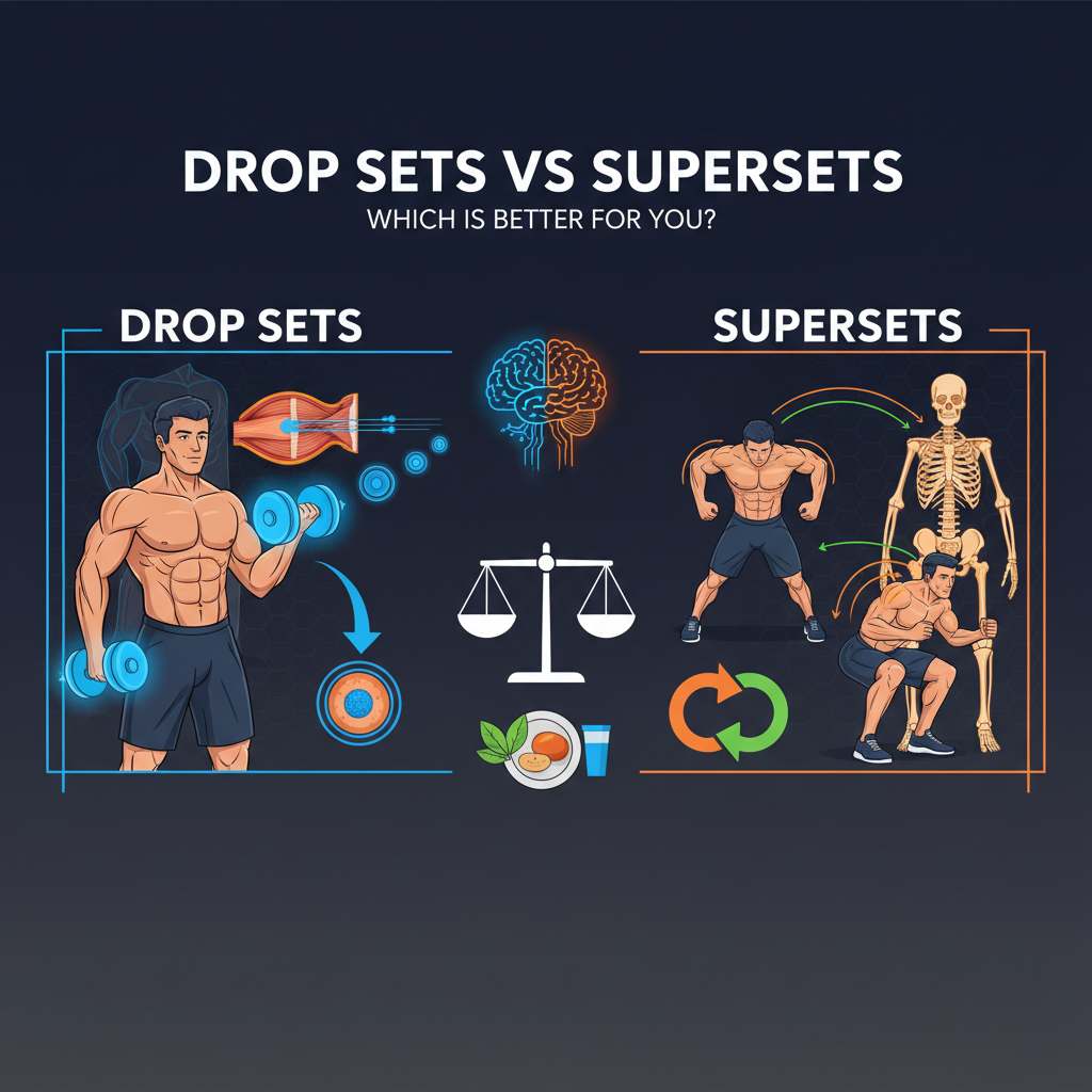 Drop Sets vs. Supersets: Which Builds More Muscle?