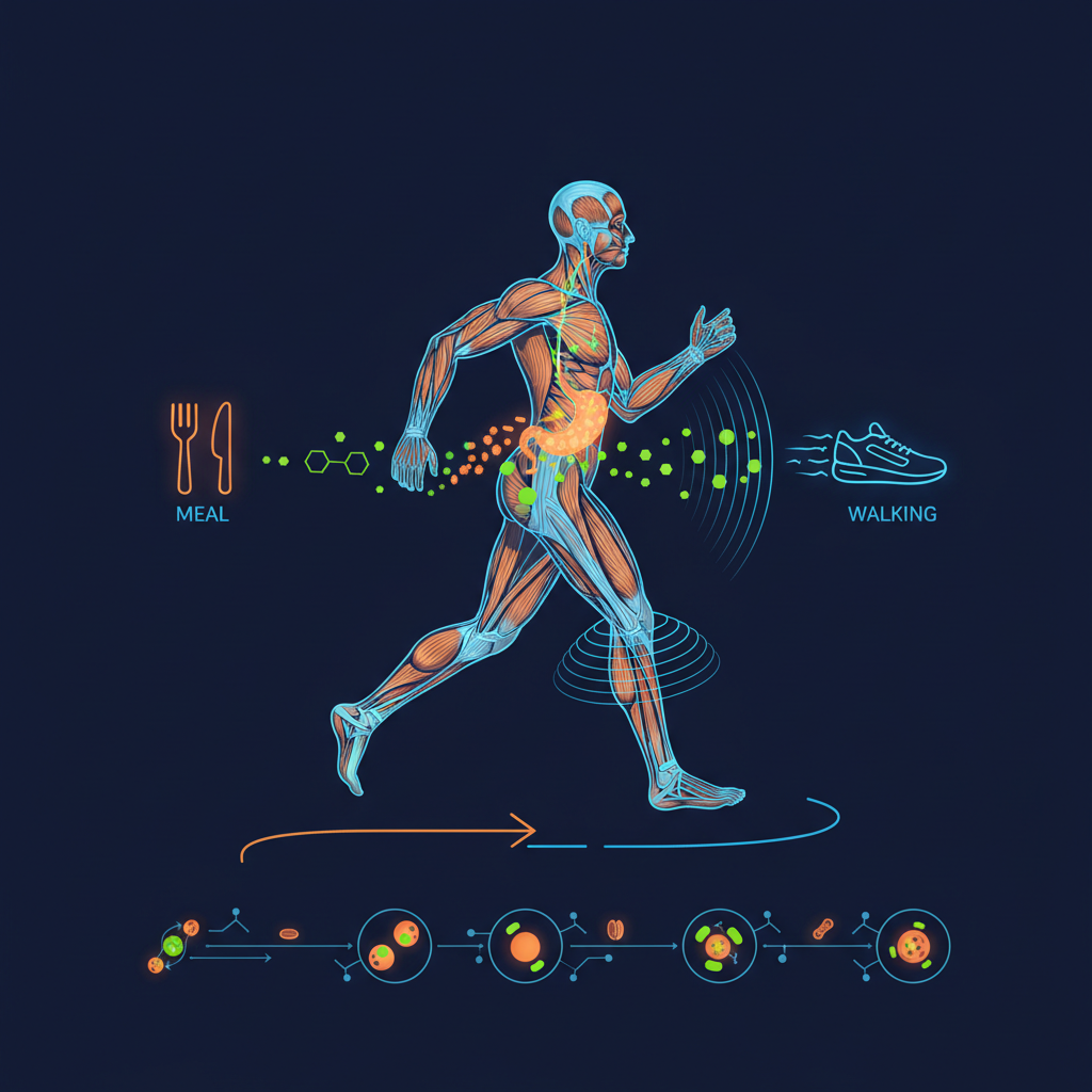 Walking After Meals: The Key to Better Glucose Control